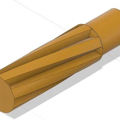 Rãnh xoắn tùy chỉnh in siêu nhanh cho blaster bắn đạn xốp (Nerf SCAR)