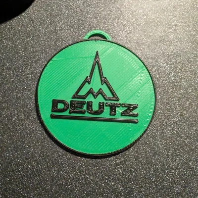 Móc khóa logo cũ Deutz (Deutz Old Logo Keychain)