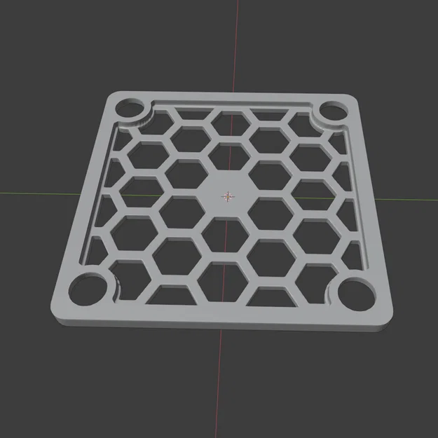 Nắp bảo vệ quạt 40mm kiểu tổ ong (Fan cover) cực đẹp cho máy in 3D - Image 3