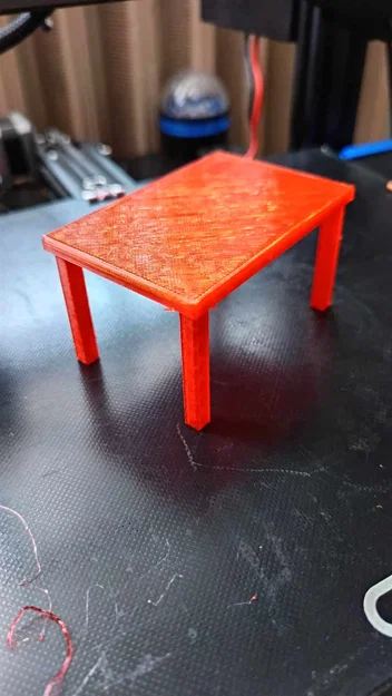 Mô hình bàn làm việc mini trang trí xinh xắn (Mini Desk) - Image 1
