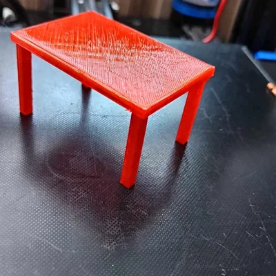 Mô hình bàn làm việc mini trang trí xinh xắn (Mini Desk)