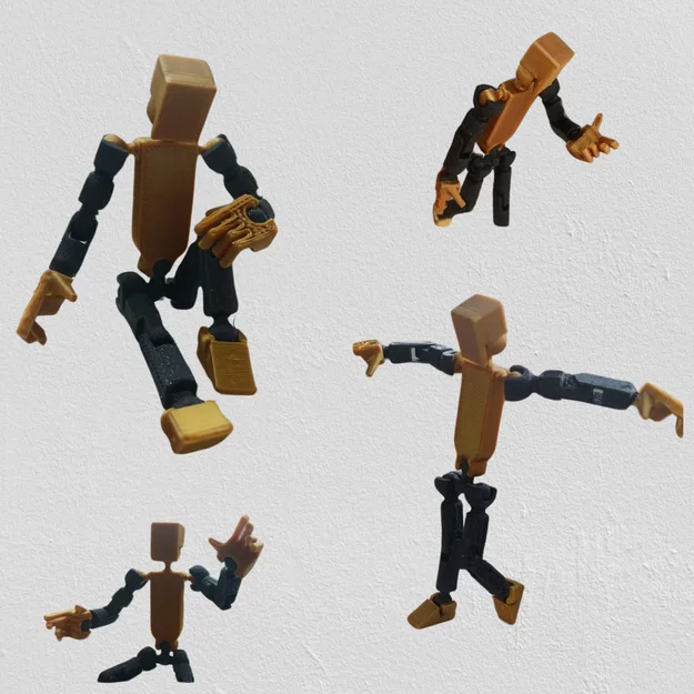 Articulated Man articulated – Nhân vật khớp nối dễ in, cứng khớp - Image 1