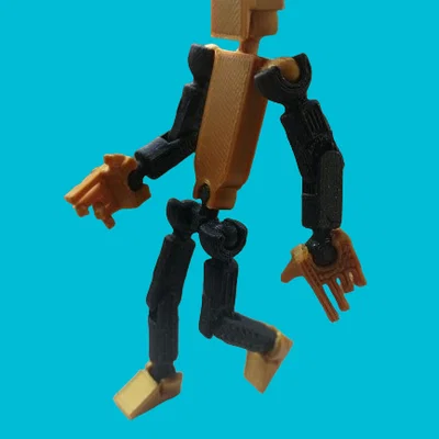 Articulated Man articulated – Nhân vật khớp nối dễ in, cứng khớp