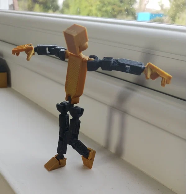 Articulated Man articulated – Nhân vật khớp nối dễ in, cứng khớp - Image 9