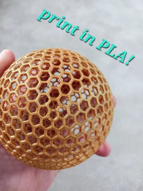 Bóng rổ Airless (Airless basketball) mini in PLA - Image 1