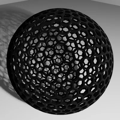 Bóng rổ Airless (Airless basketball) mini in PLA
