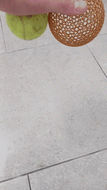 Bóng rổ Airless (Airless basketball) mini in PLA - Image 3