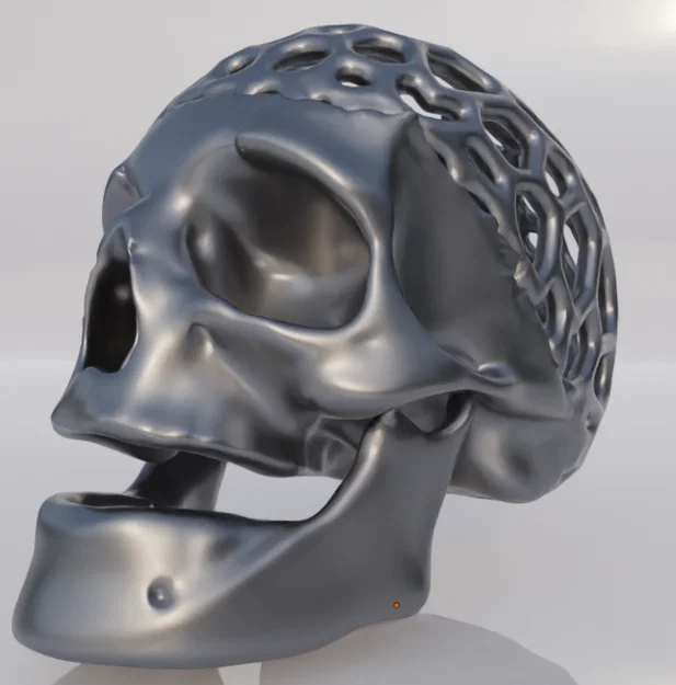 Voronoi skull skull - Image 3
