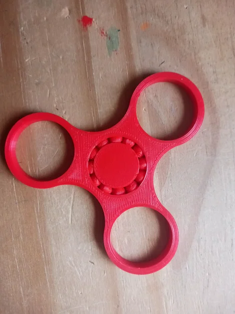 Fidget Spinner in 3D độc đáo - Thiết kế Print-in-place cực mượt - Image 1