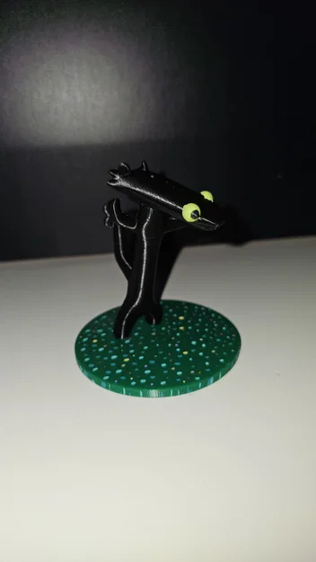 Mô hình rồng Toothless nhảy múa siêu đáng yêu (File STL cho in 3D FDM) - Image 1