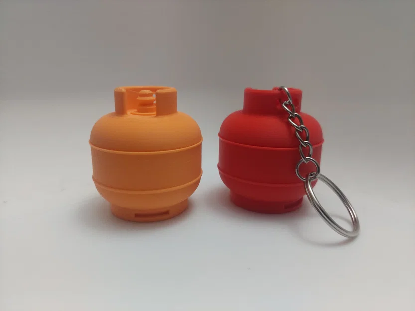 Móc khóa cất đồ hình bình gas (Gas Cylinder Stash Keychain) - Image 3