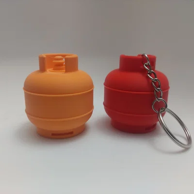 Móc khóa cất đồ hình bình gas (Gas Cylinder Stash Keychain)