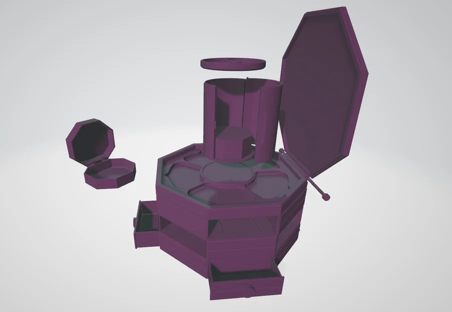 Miraculum Box (bản thu nhỏ) – update cho Bambulab A1 - Image 4