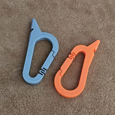 V2.0 Còi Tactical dạng Carabiner (Print-in-Place)