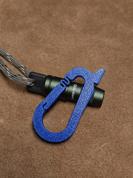 V2.0 Còi Tactical dạng Carabiner (Print-in-Place) - Image 4