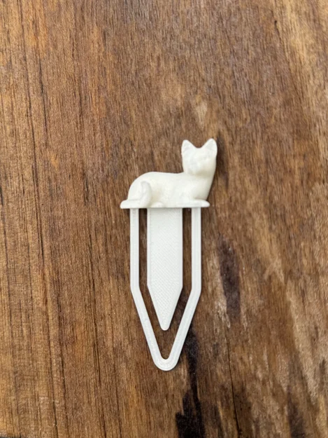Kẹp sách 3D hình chú mèo - Món quà nhỏ xinh cho người yêu sách - Image 3
