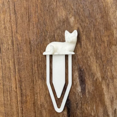 Kẹp sách 3D hình chú mèo - Món quà nhỏ xinh cho người yêu sách