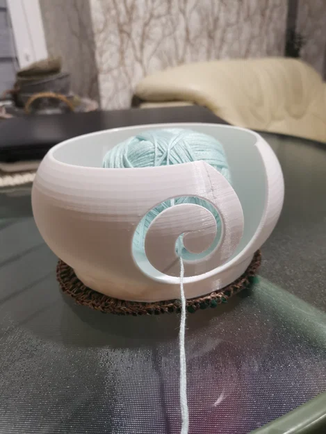 Tô/khay giữ cuộn len ổn định cho đan móc (3 phiên bản) - Image 1