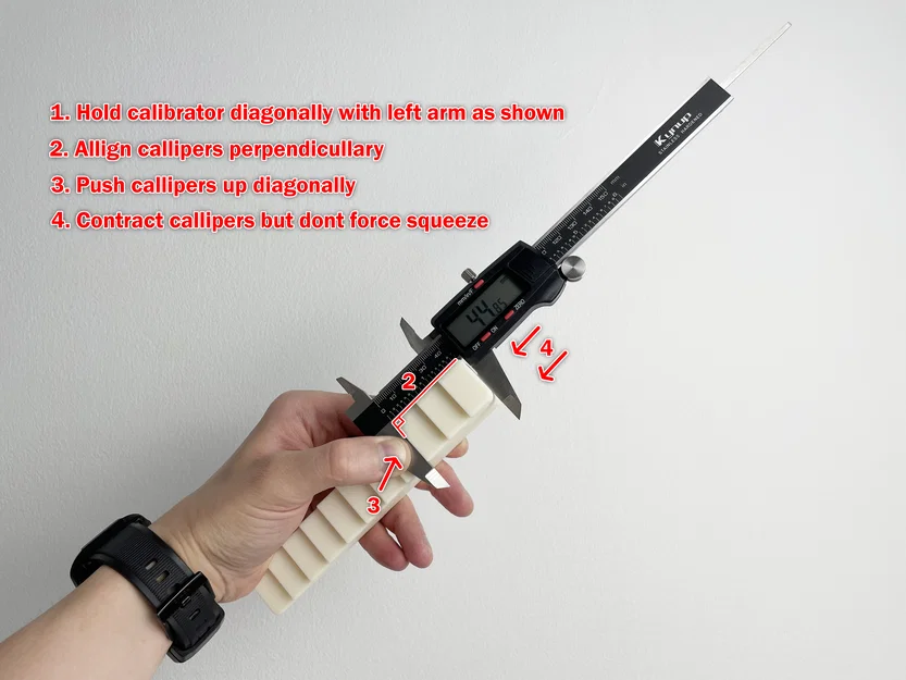 Bộ Calibrator Co Rút Vật Liệu (Material Shrinkage Calibrator) - Image 4