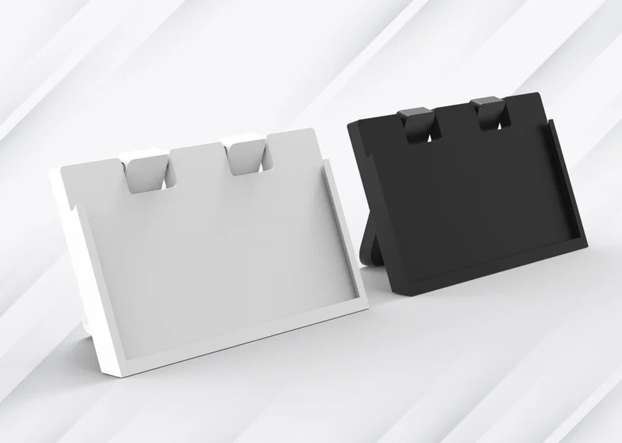 Kệ để thẻ giá, bảng tên mini (Label stand) - Dễ in 3D, không cần support - Image 1
