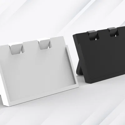 Kệ để thẻ giá, bảng tên mini (Label stand) - Dễ in 3D, không cần support
