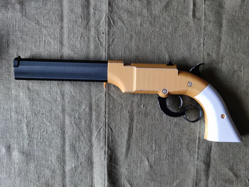 Volcanic Pistol – Mô hình 3D in được (không hoạt động) - Image 1