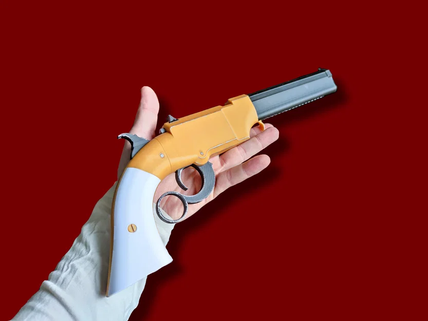 Volcanic Pistol – Mô hình 3D in được (không hoạt động) - Image 2