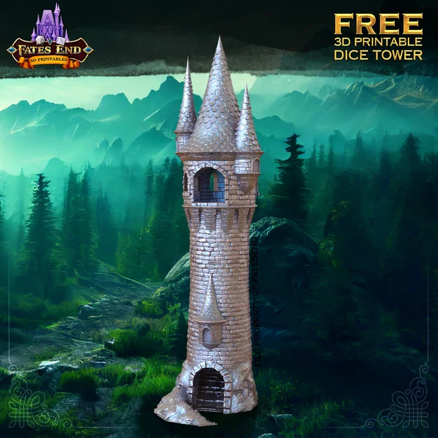 Tháp Thả Xúc Xắc Tall Citadel - Support Free! - Image 1