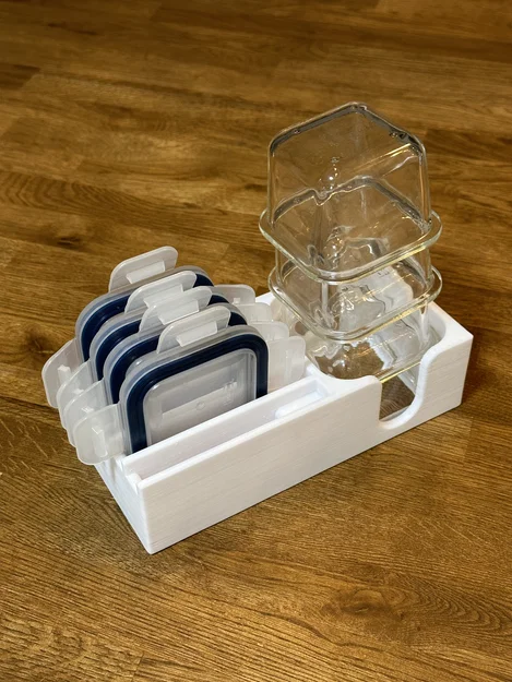 Khay 3D đựng hộp thực phẩm Ikea 365+ 180ml ngăn nắp - Image 1