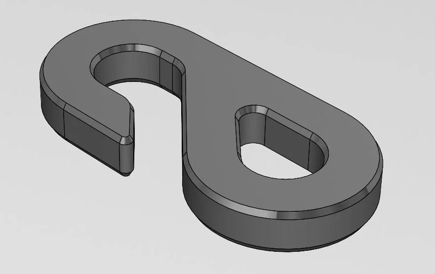 Móc treo chữ S (S-HOOK) đa năng - Tải file STL in 3D miễn phí - Image 1
