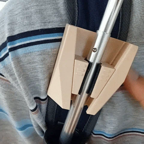 Kẹp Gắn Ô/Gậy Cho Balo Có Quick Release - Image 2