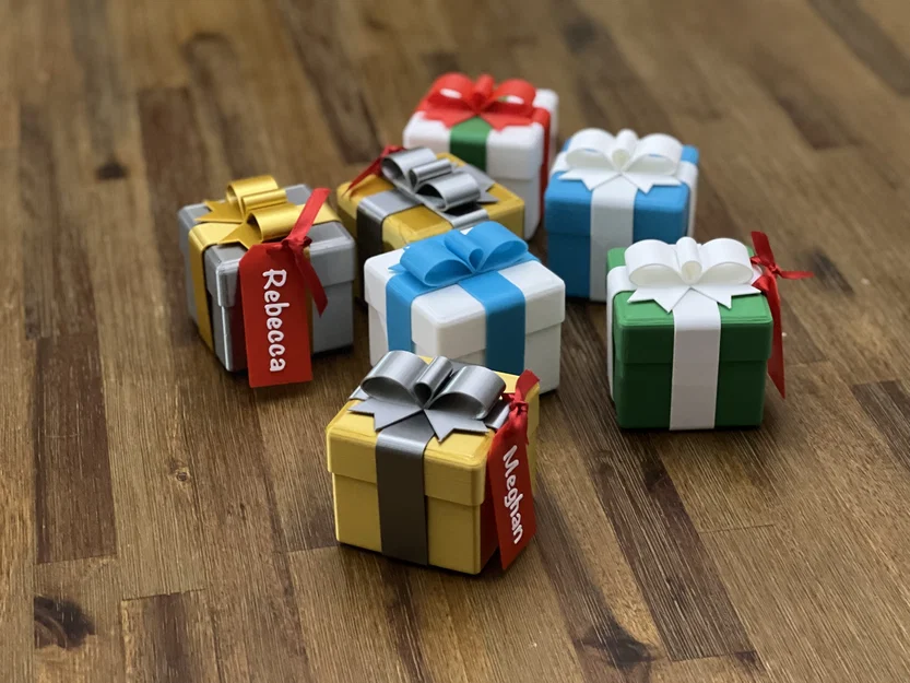 Hộp quà mini cỡ gift card dễ thương - Image 1
