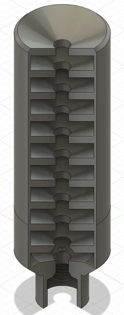 Mô hình ống giảm thanh 3D cho Novritsch SSG96 cực chất - Image 1
