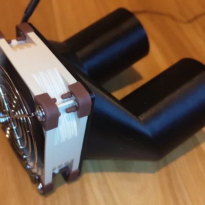Bộ sấy giày 3D đơn giản sử dụng quạt 80mm cực kỳ hiệu quả