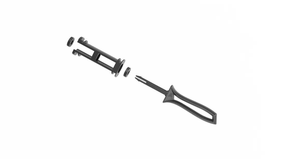 Tay cầm con lăn lấy xơ vải (Lint Roller Handle) - Image 4