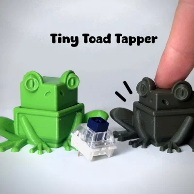 Tiny Toad Tapper – Đồ chơi fidget dùng switch MX