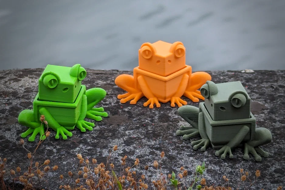 Tiny Toad Tapper – Đồ chơi fidget dùng switch MX - Image 2