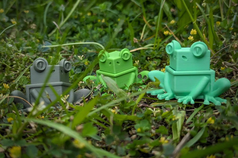 Tiny Toad Tapper – Đồ chơi fidget dùng switch MX - Image 3