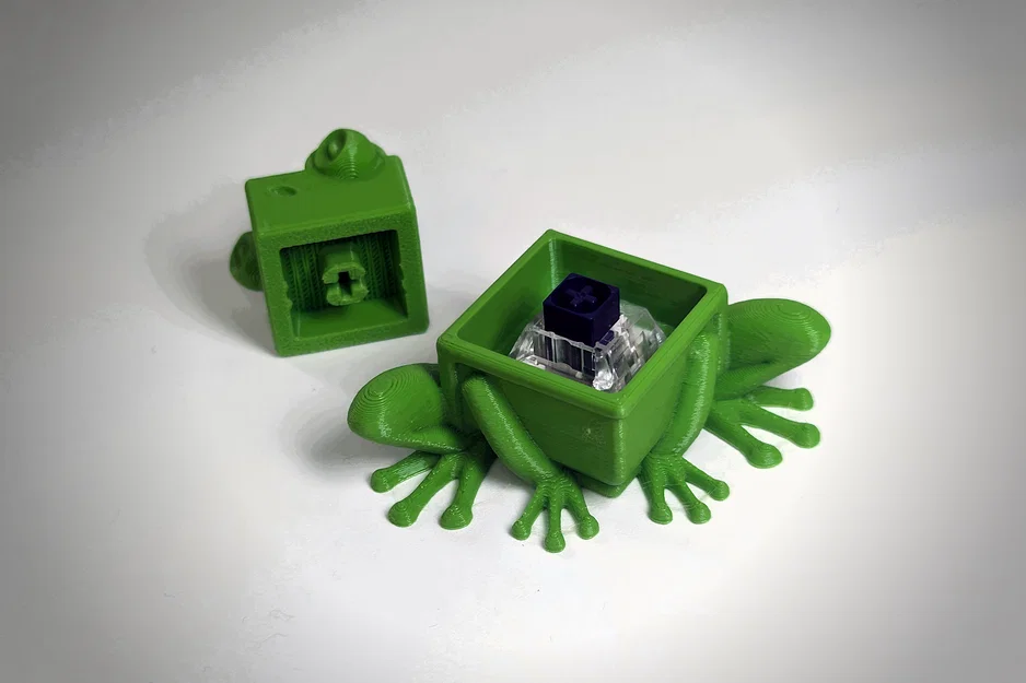 Tiny Toad Tapper – Đồ chơi fidget dùng switch MX - Image 4