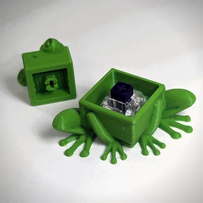 Tiny Toad Tapper – Đồ chơi fidget dùng switch MX