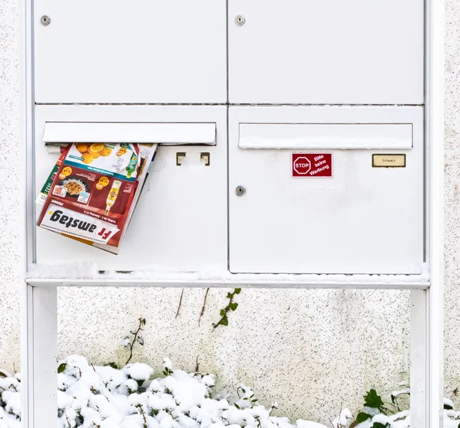 Bảng “Keine Werbung” cho hộp thư (Briefkasten) - Image 2