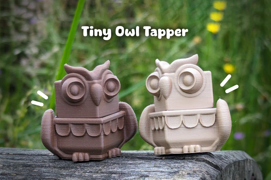 Tiny Owl Tapper! – Đồ chơi fidget dùng MX switch - Image 1