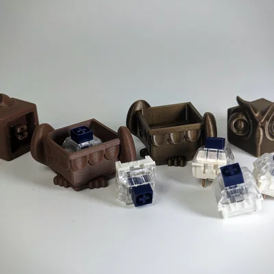 Tiny Owl Tapper! – Đồ chơi fidget dùng MX switch