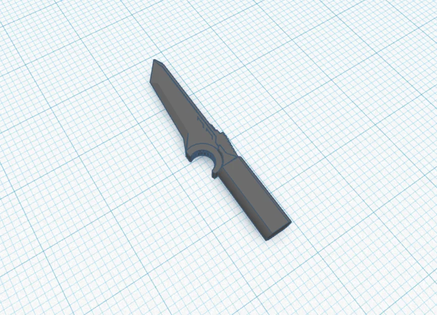 Mô hình dao chiến đấu Starfield cho Dummy 13 (In 3D) - Image 2