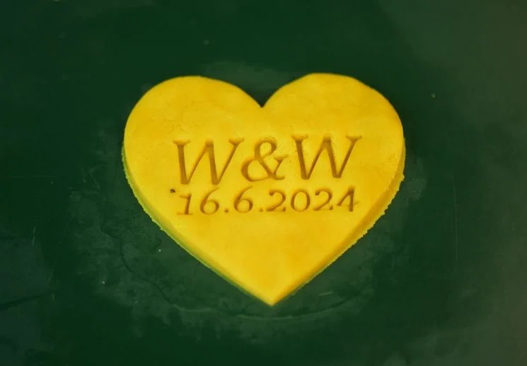 Khuôn đóng dấu bánh fondant đám cưới (Wedding fondant cookie stamp) - Image 4