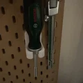 Giá treo tua vít Bosch cho bảng Ikea Skadis - Tự in 3D tiện lợi - Thumbnail 1