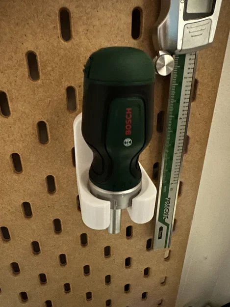 Giá treo tua vít Bosch cho bảng Ikea Skadis - Tự in 3D tiện lợi - Image 2