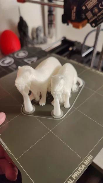Đèn ngủ hình chồn Ferret - Mô hình in 3D trang trí độc đáo - Image 3