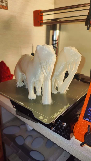 Đèn ngủ hình chồn Ferret - Mô hình in 3D trang trí độc đáo - Image 5