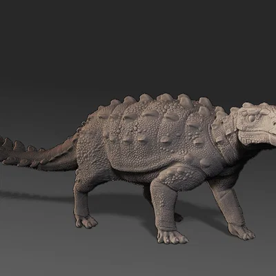 Mô Hình Stegouros Figurine Tỉ Lệ 1:10